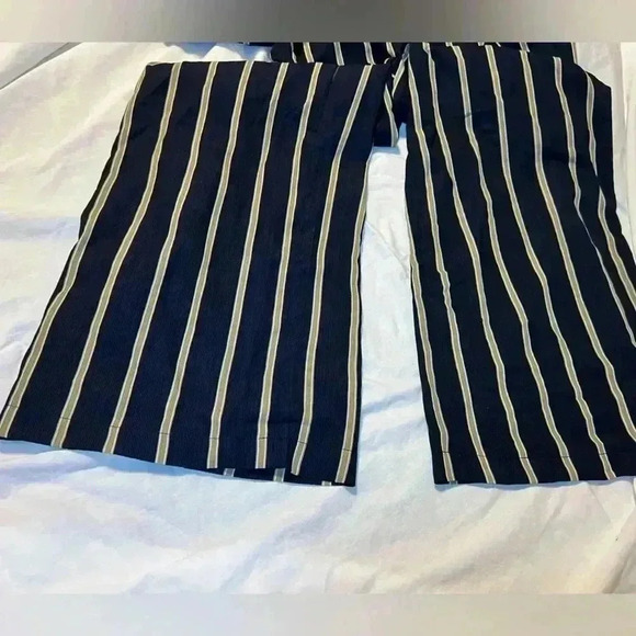 Love Culture Jumpsuit- Navy Stripped, pant outfit, dressy, - Picture 5 of 7